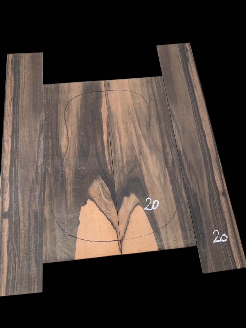 Set Ebony #20 Acoustic