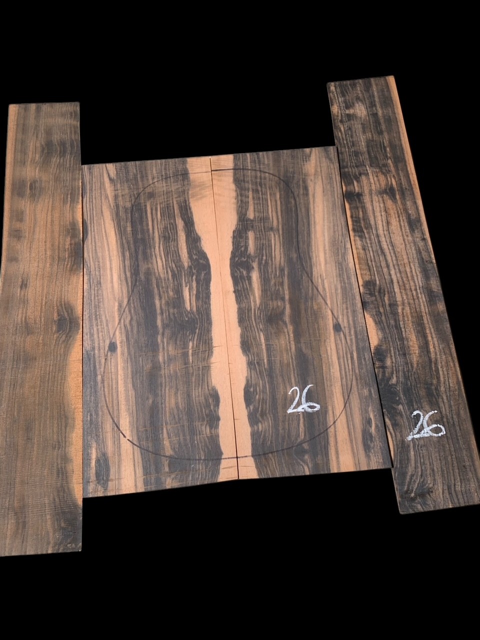 Set Ebony #26 Acoustic