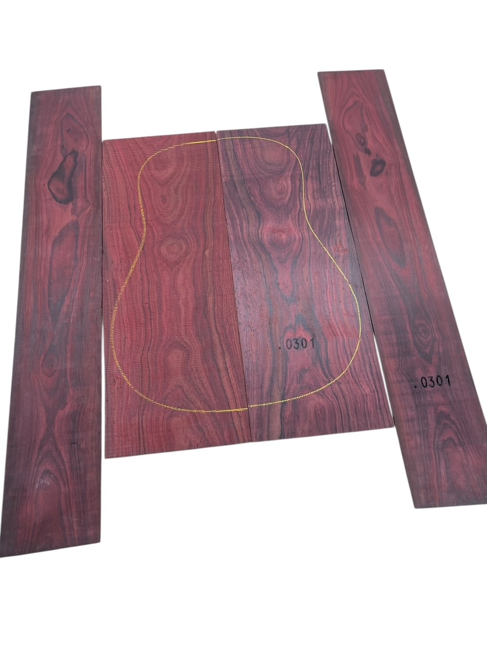 Juego de Palo Rosa de Madagascar BRW301