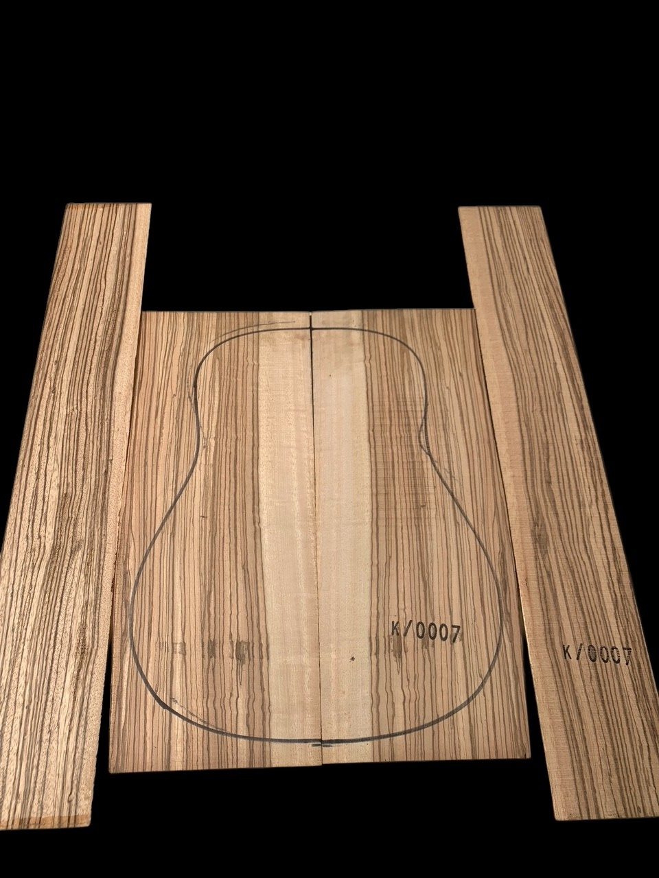 Juego de Zebrano Acústica Z7