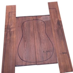 Juego Palosanto Madagascar Guitarra Acústica #2