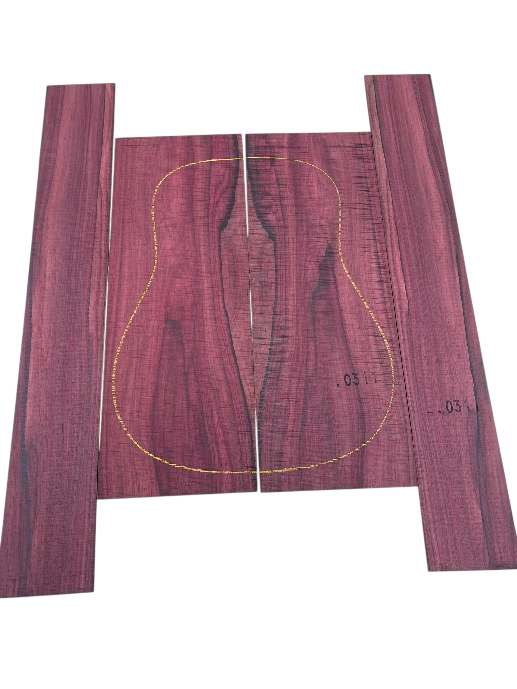 Juego de Palo Rosa de Madagascar BRW311