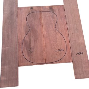 Juego Palosanto Madagascar Guitarra Acústica #4