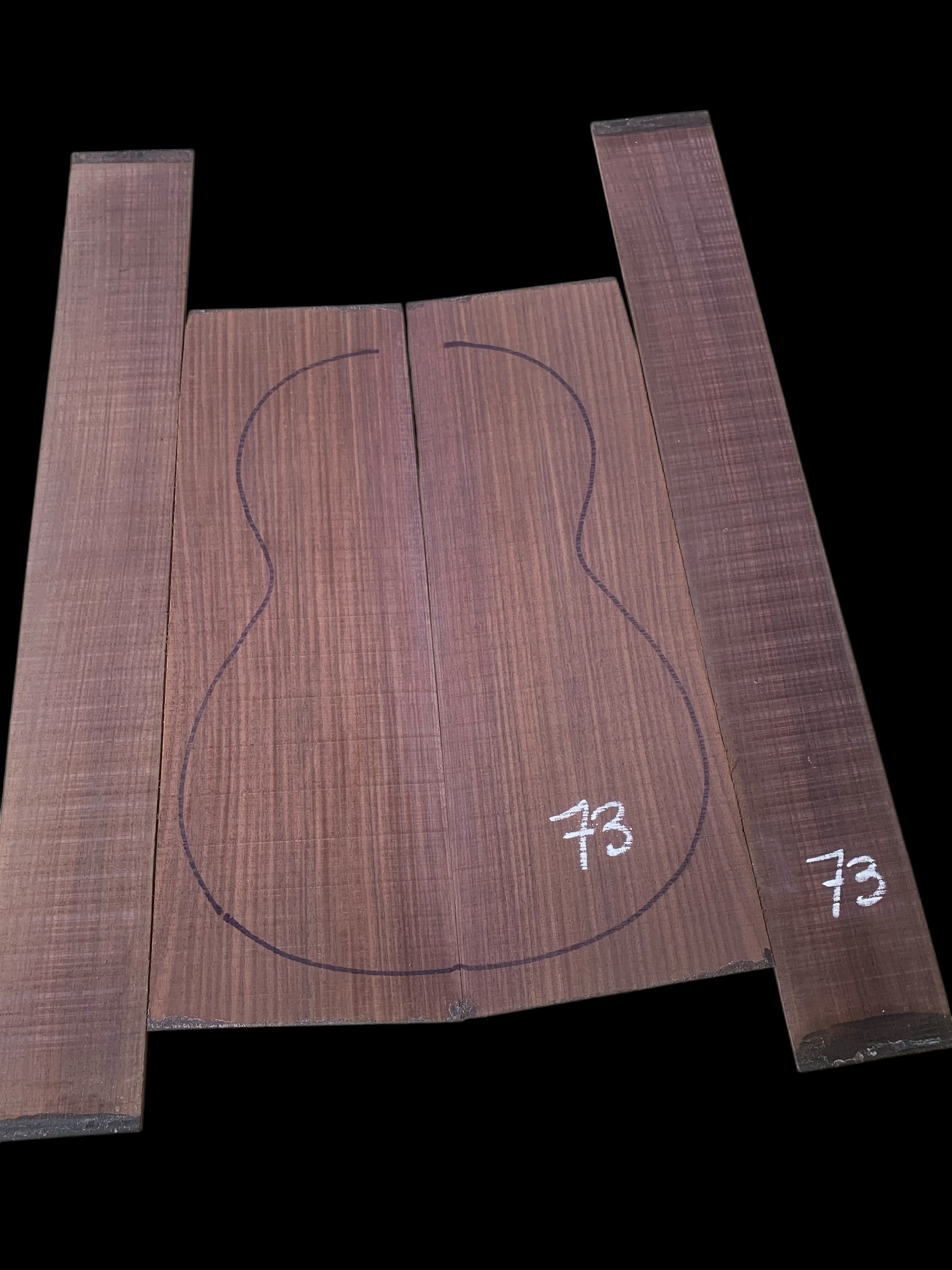 Juego Palosanto India Guitarra Clásica CL73