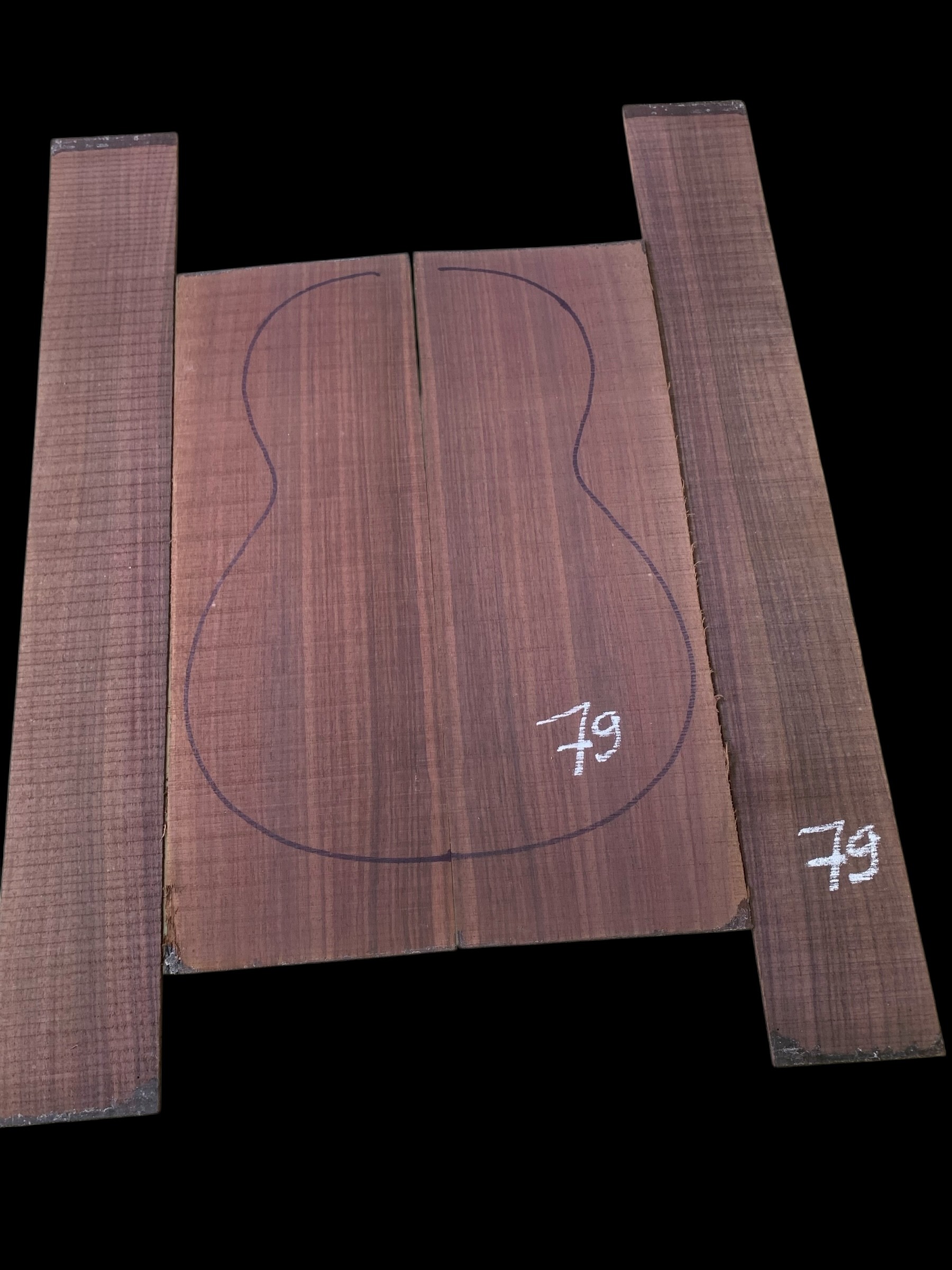 Juego Palosanto India Guitarra Clásica CL79